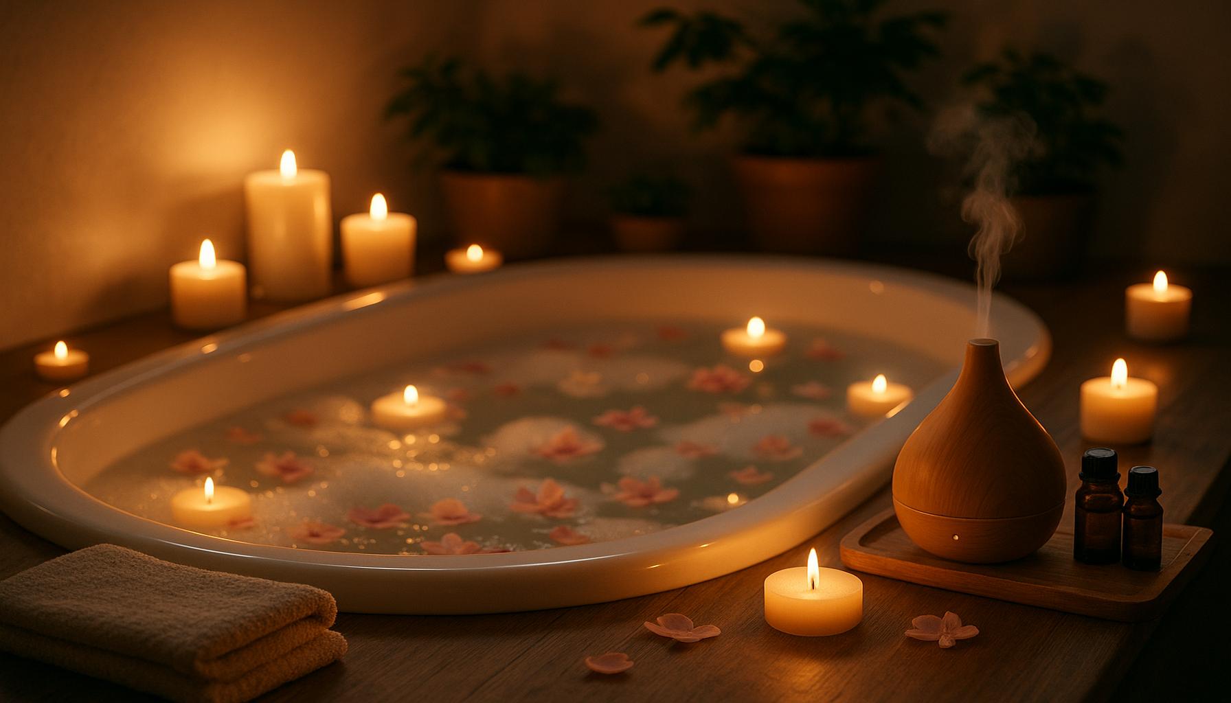 How to Create a Relaxing Environment for Bath Meditation Before Sleep